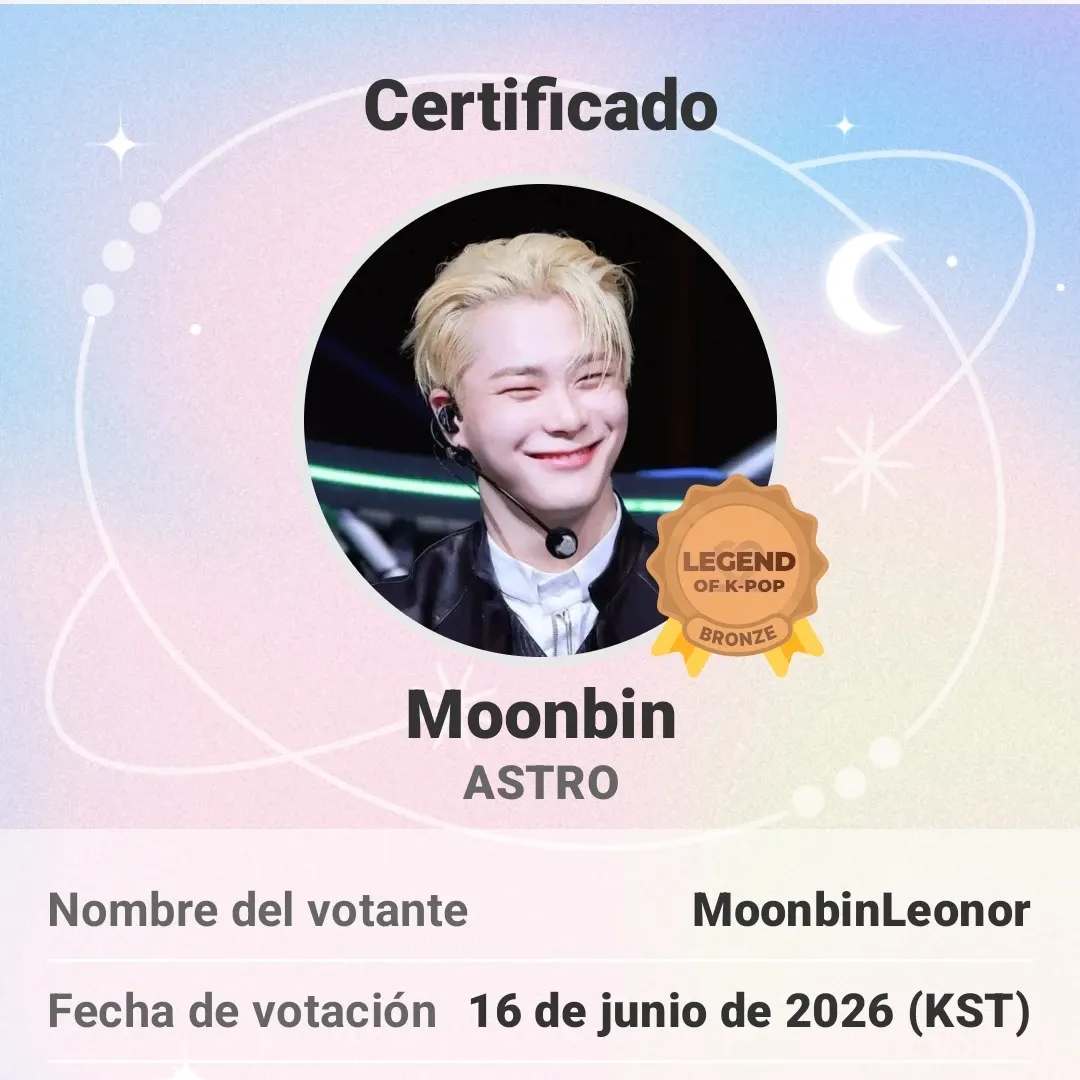 A moment captured by Moonbin (ASTRO)'s fan