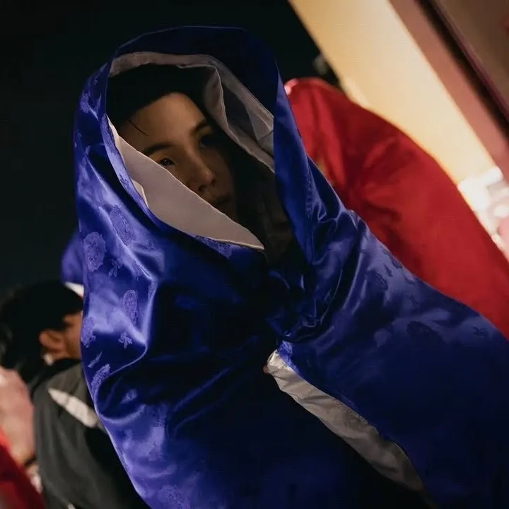 Recent activity shot of SUGA (BTS)