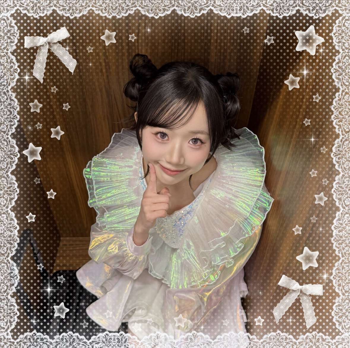 Recent activity shot of Shimizu Keiko (ME:I)