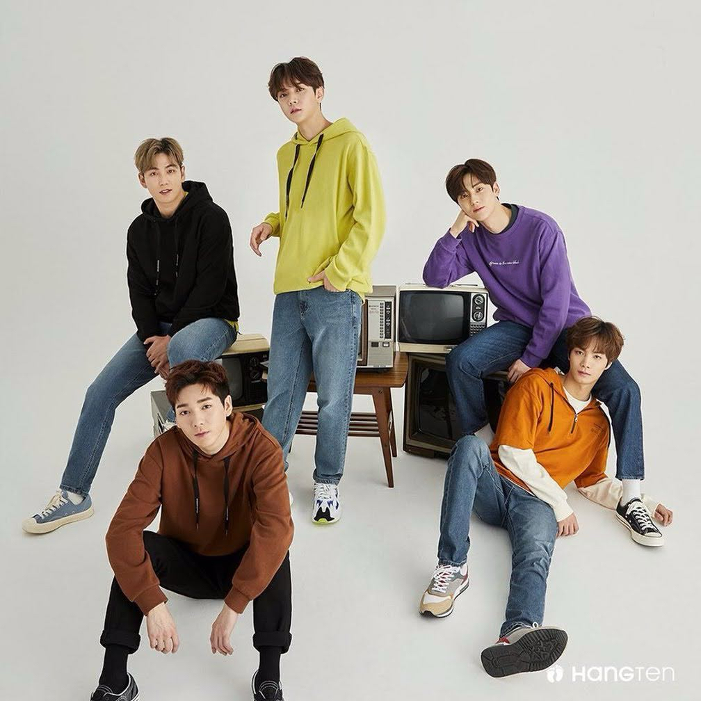 Recent activity shot of NU'EST