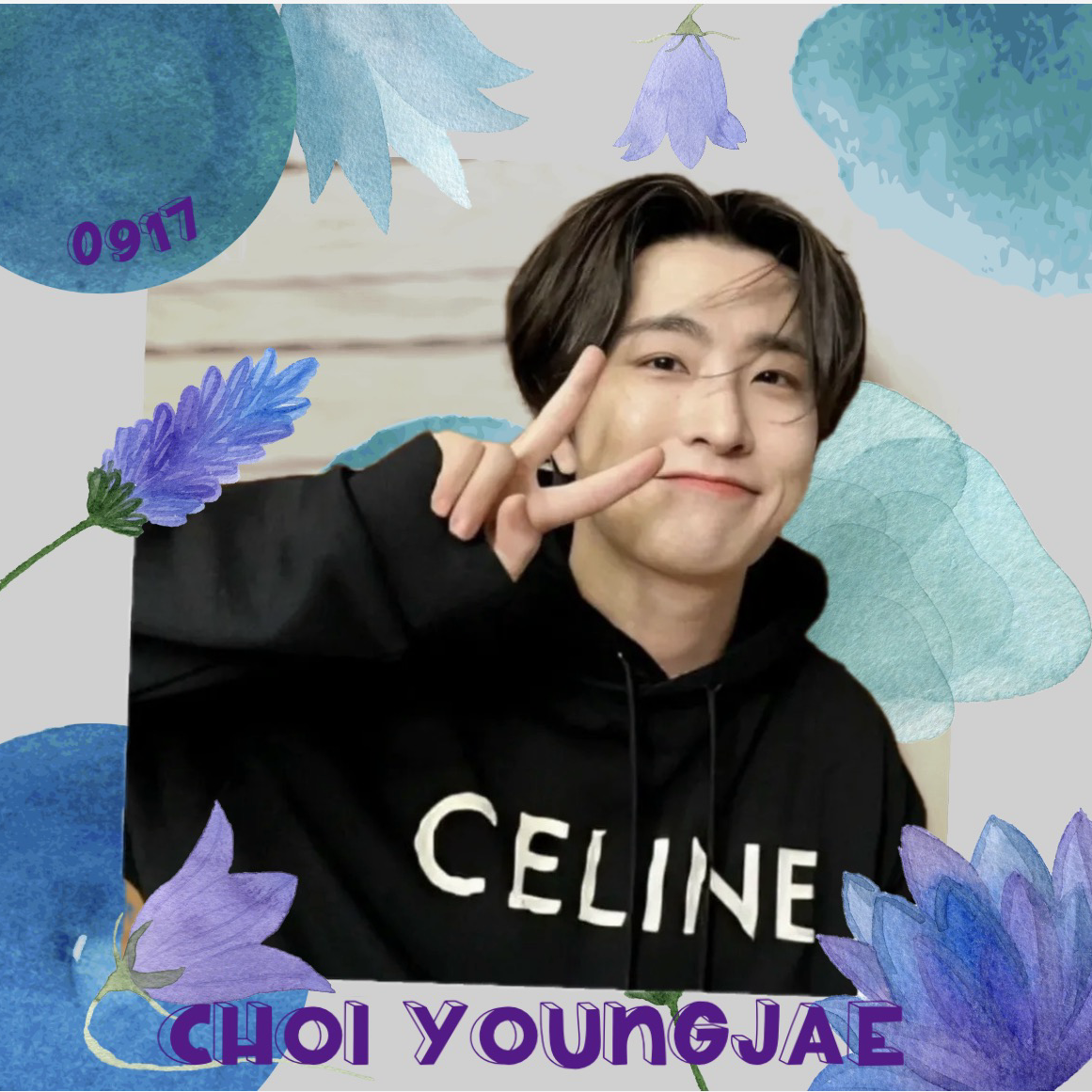 A moment captured by Youngjae (GOT7)'s fan