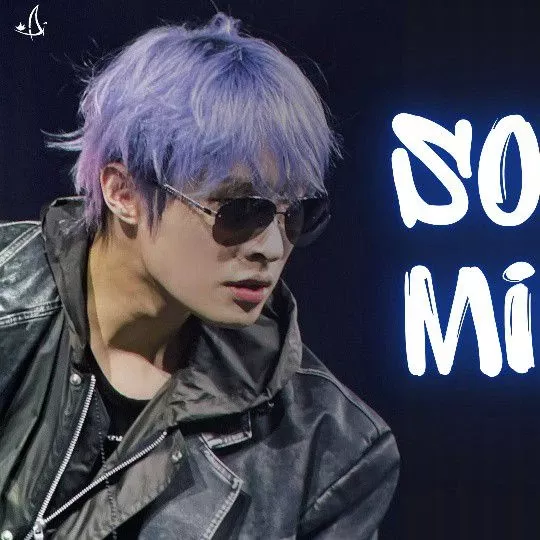 Recent activity shot of Mingi (ATEEZ)