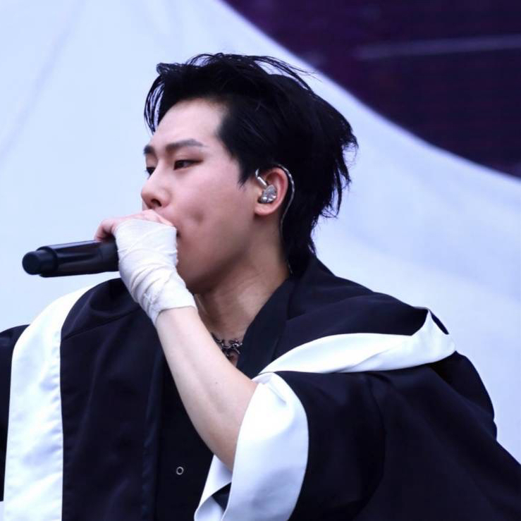 A moment captured by Joohoney (MONSTA X)'s fan