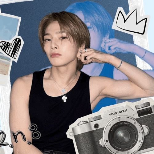 A moment captured by I.N (Stray Kids)'s fan