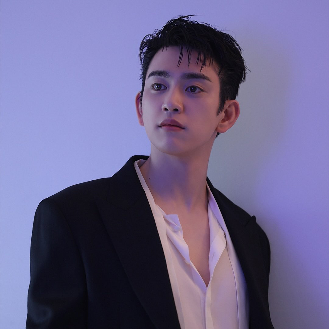 Recent activity shot of Jinyoung (GOT7)