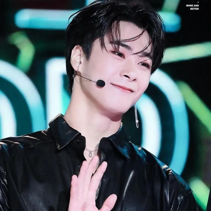 Recent activity shot of Moonbin (ASTRO)
