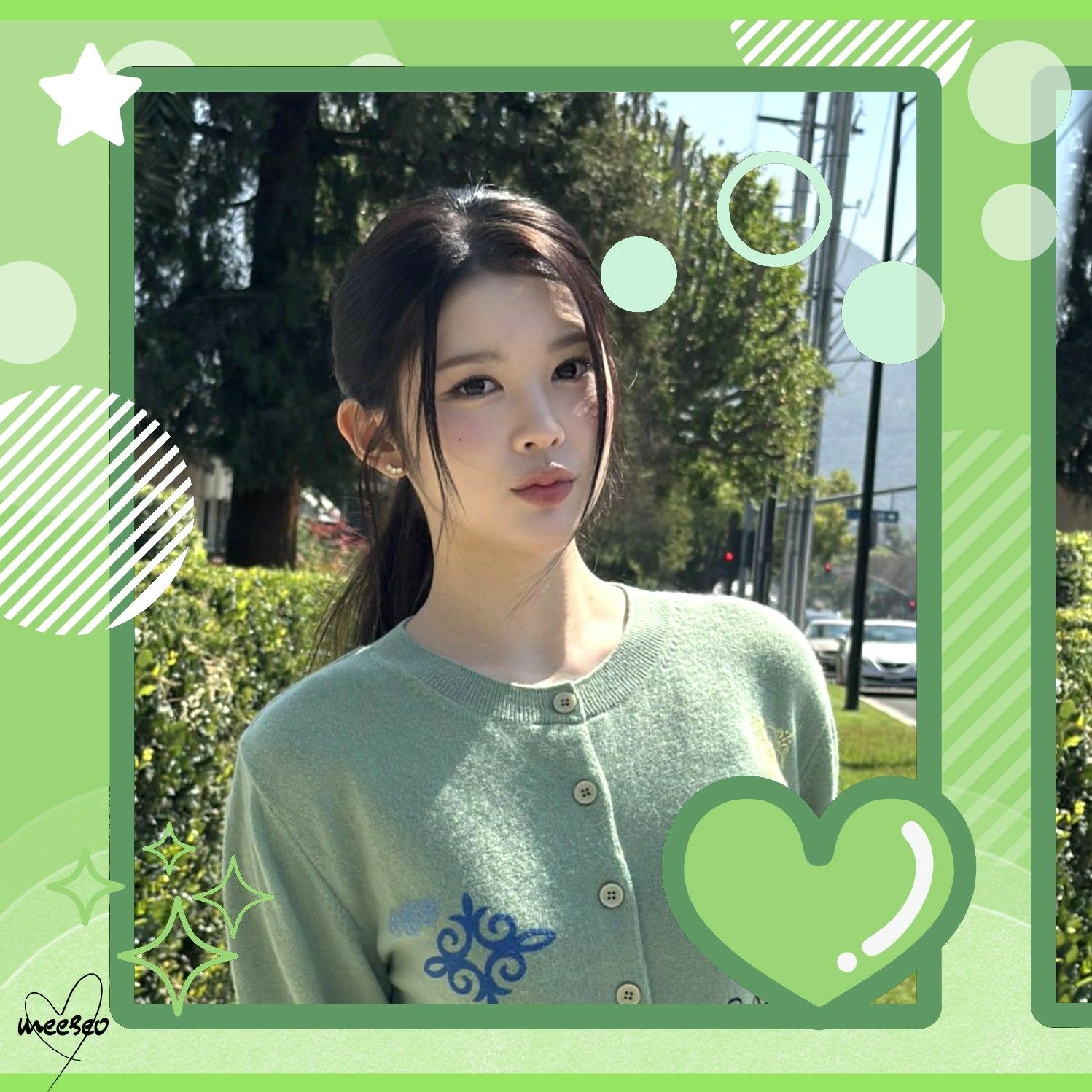 A moment captured by A-na (Hearts2Hearts)'s fan