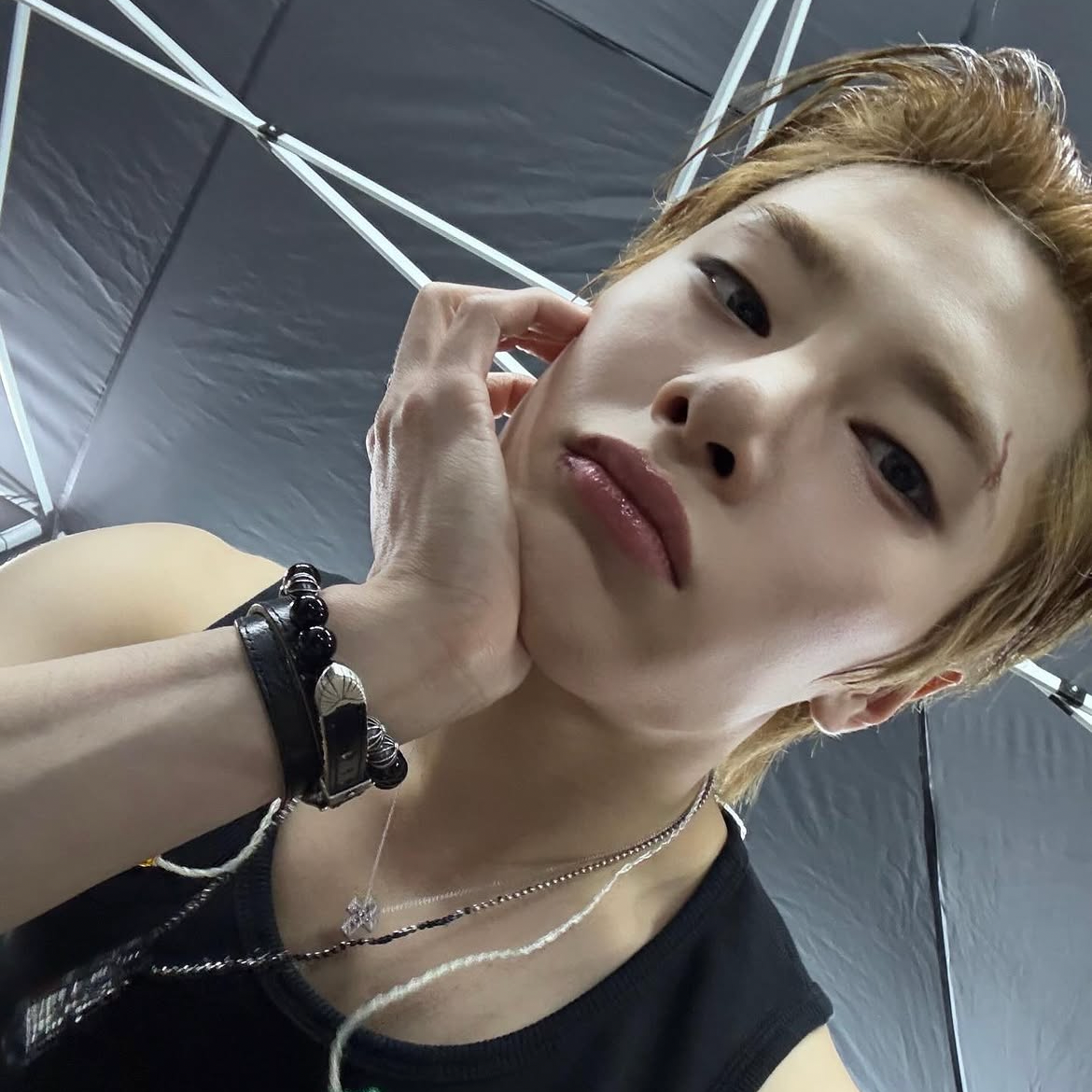 A moment captured by I.N (Stray Kids)'s fan