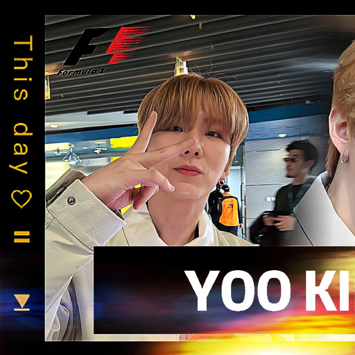 A moment captured by Kihyun (MONSTA X)'s fan