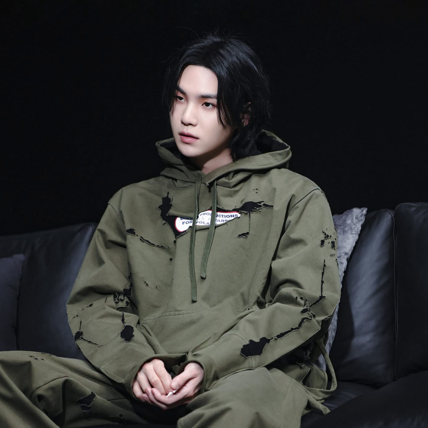 A moment captured by SUGA (BTS)'s fan