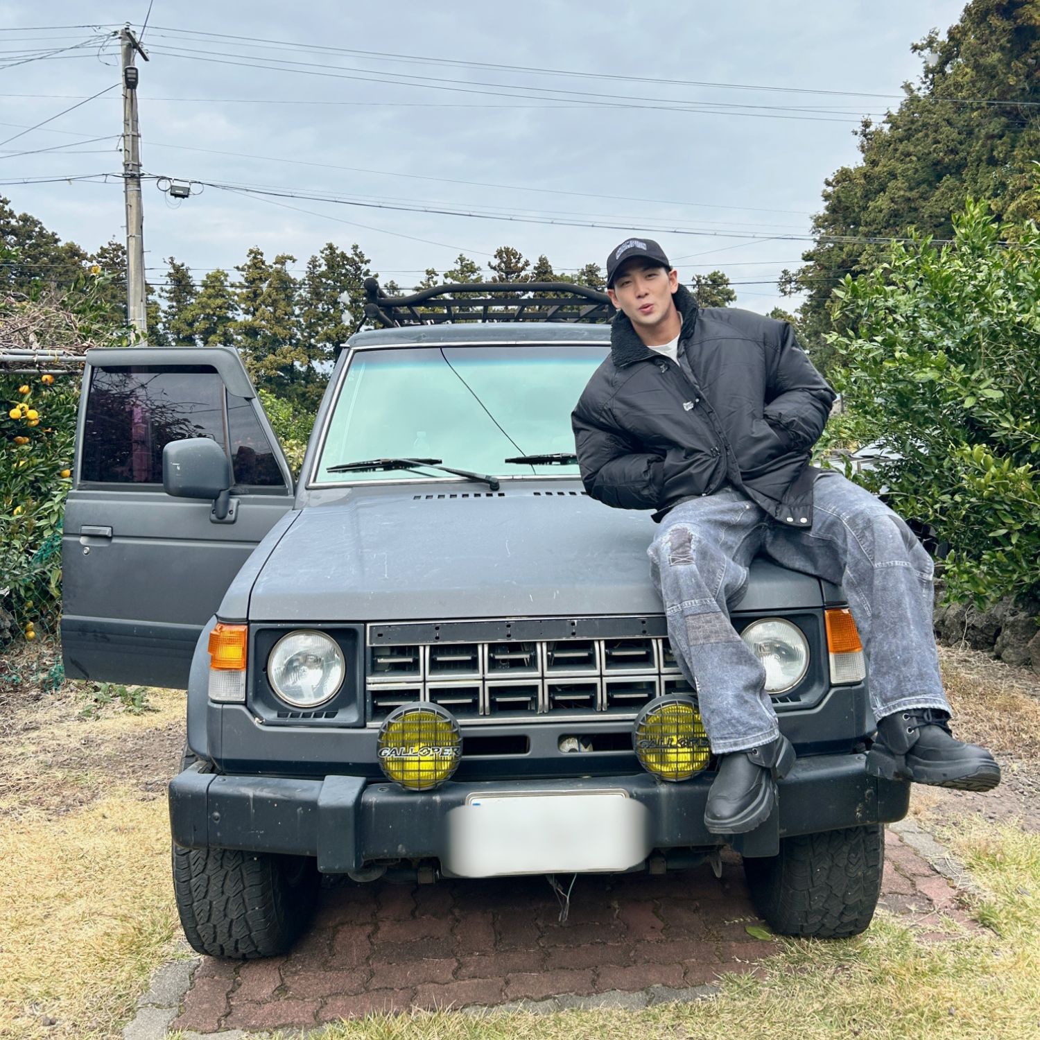 백호의 비하인드 컷