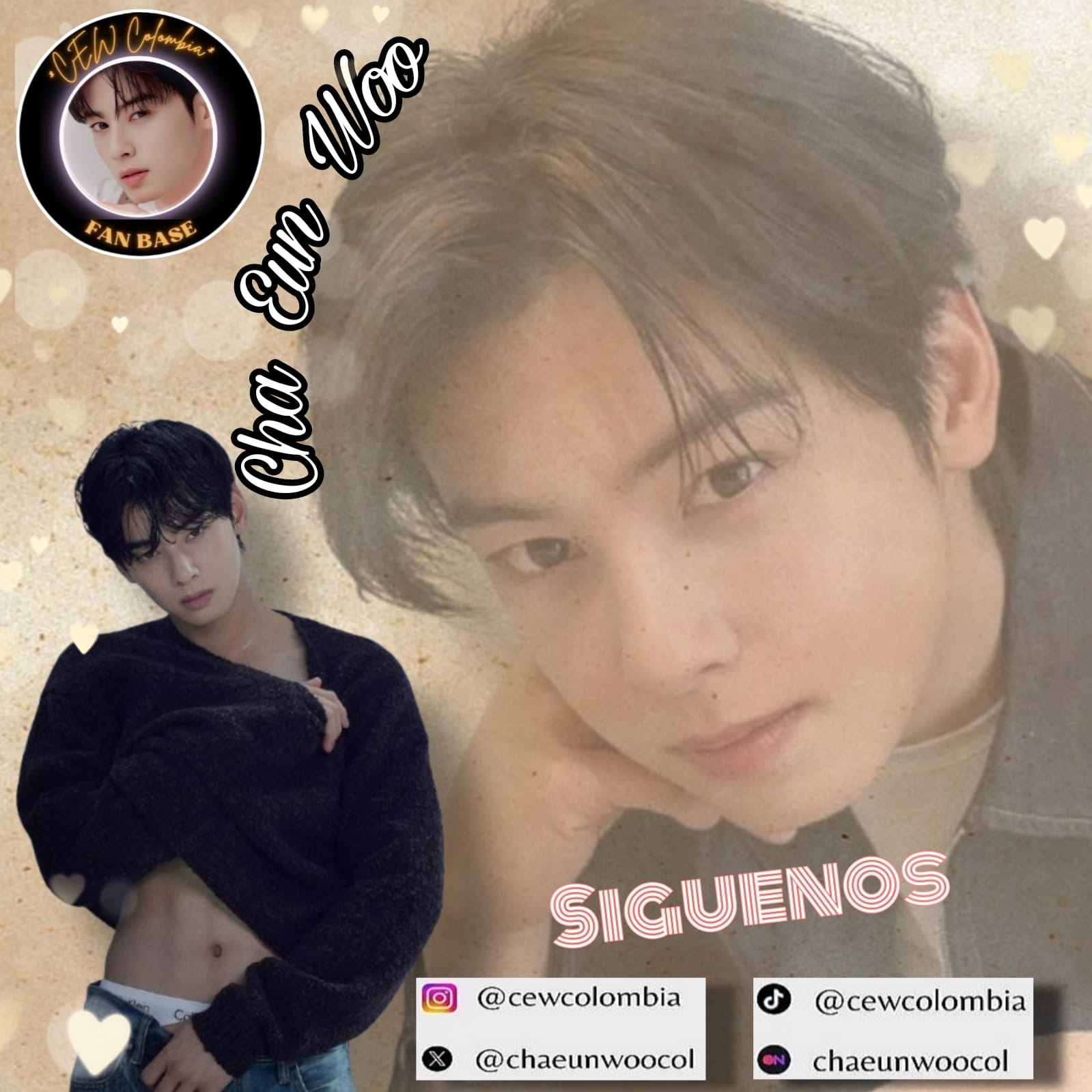 Recent activity shot of Eunwoo (ASTRO)