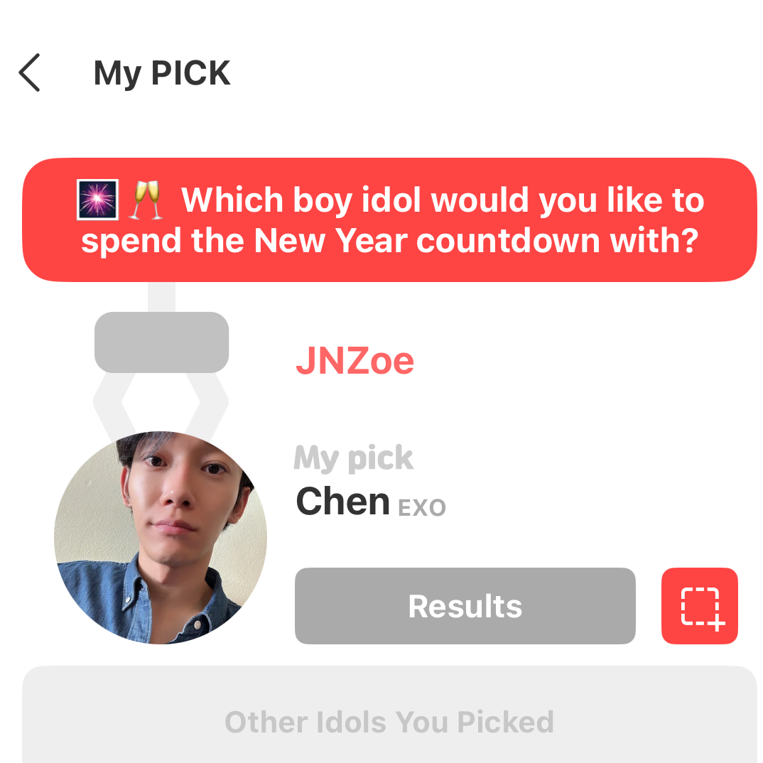 Behind-the-scenes cut of Chen (EXO)