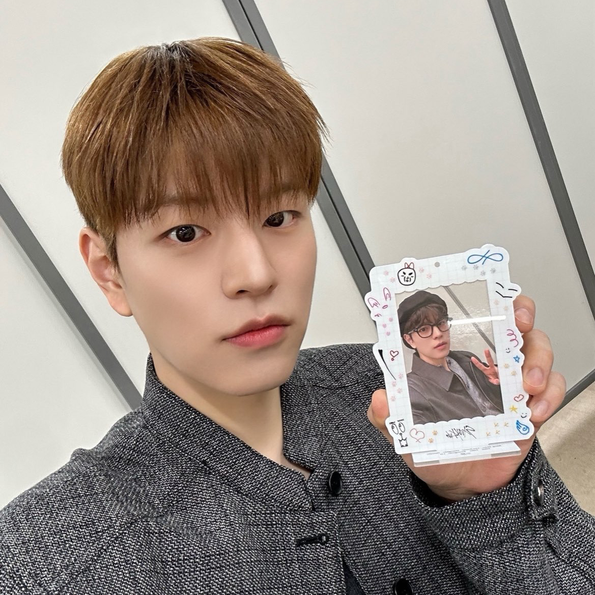 Recent activity shot of Seungmin (Stray Kids)