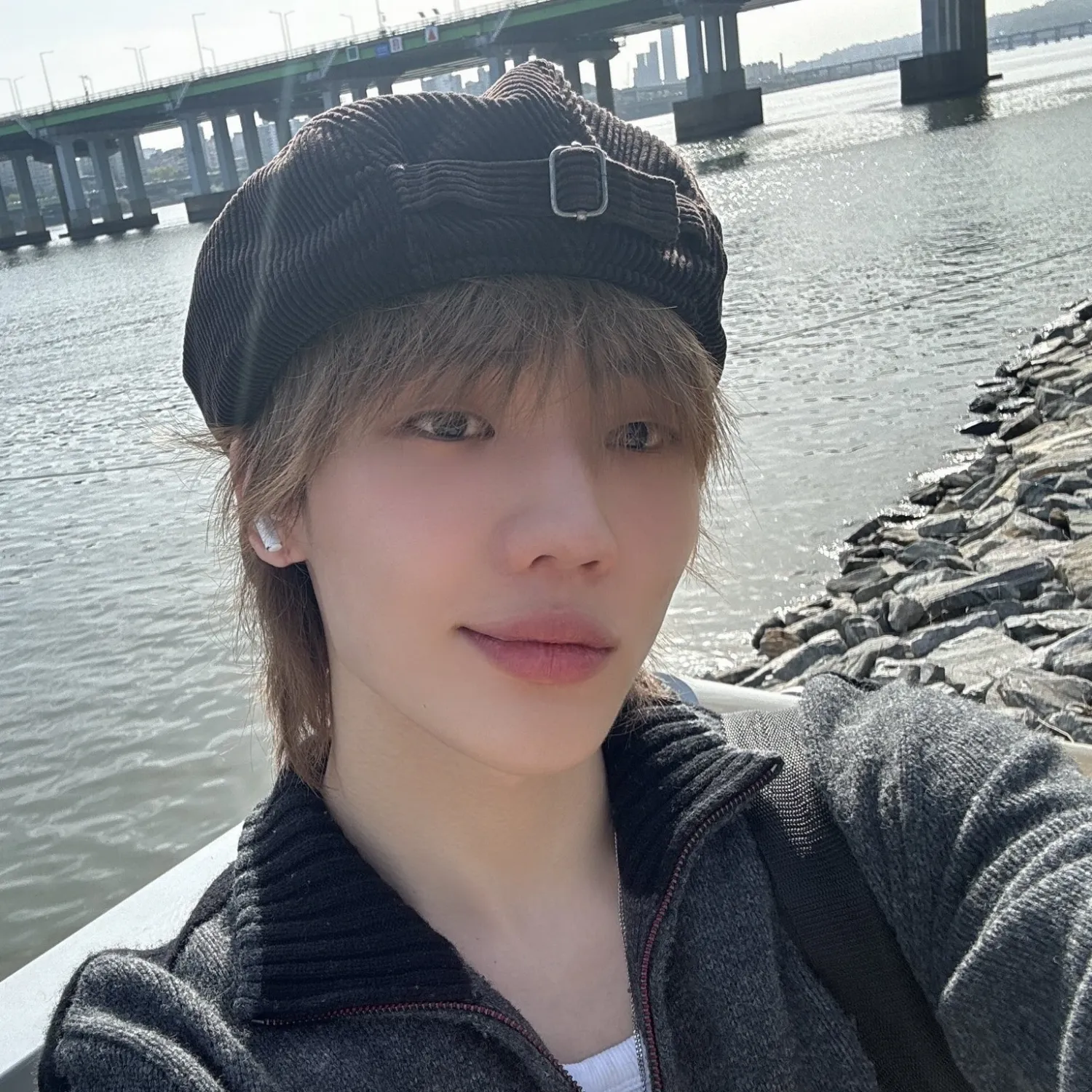 A moment captured by Junhyeok (TNX)'s fan