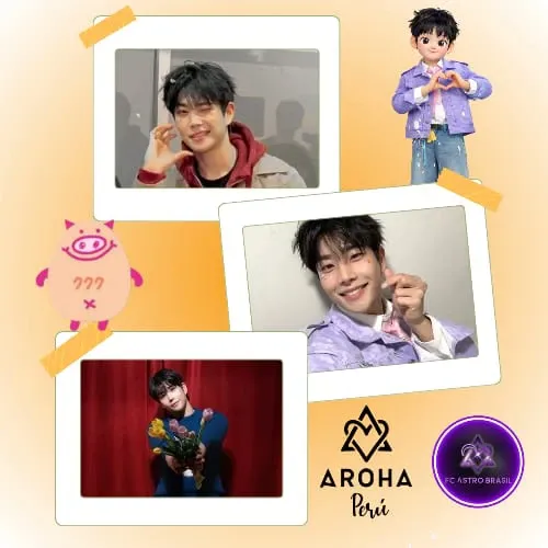 A moment captured by MJ (ASTRO)'s fan