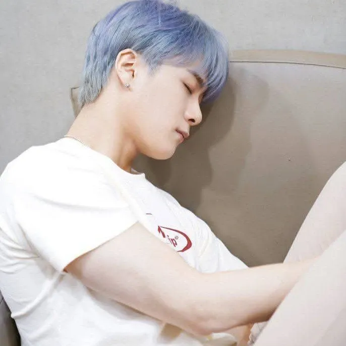 Recent activity shot of Moonbin (ASTRO)