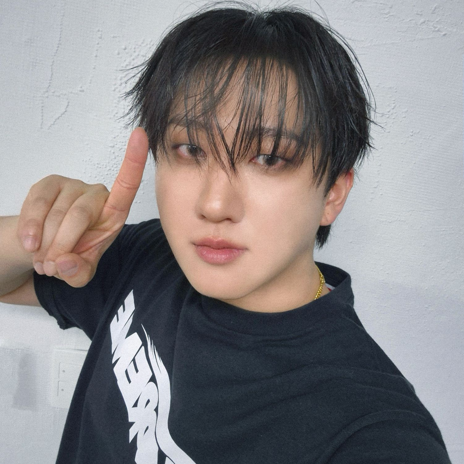 Recent activity shot of Changbin (Stray Kids)