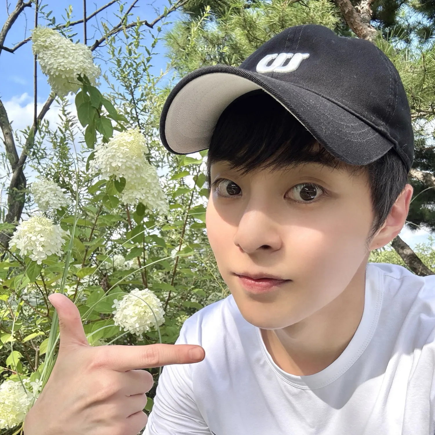 Recent activity shot of Xiumin (EXO)