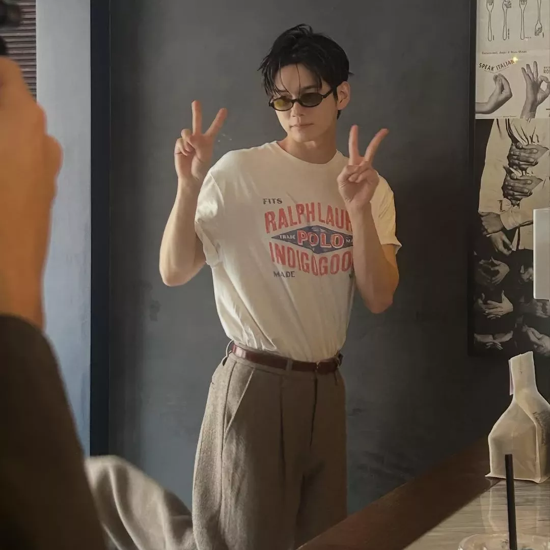 옹성우의 비하인드 컷