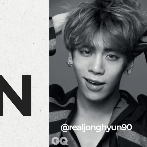 A moment captured by Jonghyun (SHINee)'s fan