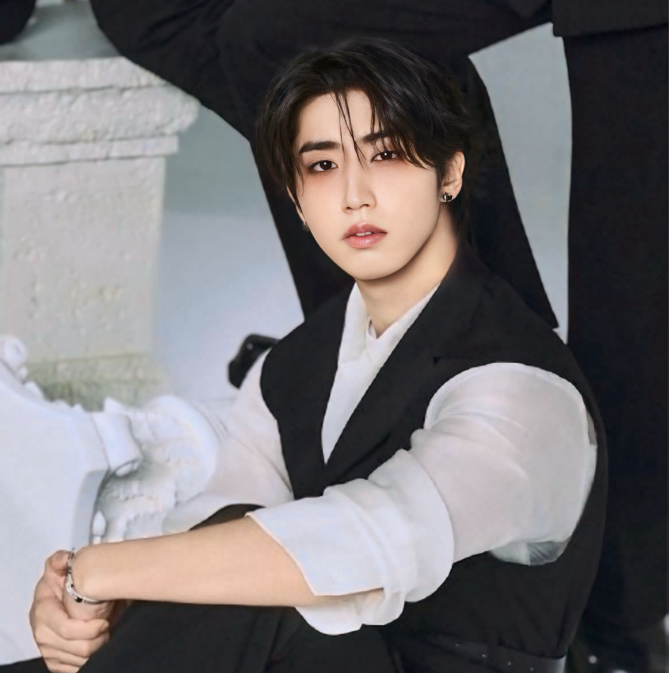 Recent activity shot of HAN (Stray Kids)