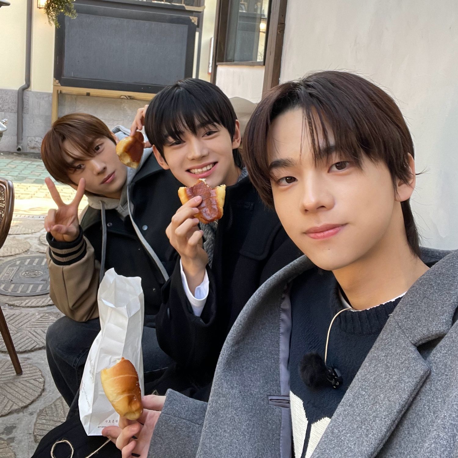 A moment captured by TWS's fan