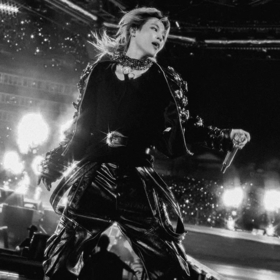 Recent activity shot of Jimin (BTS)