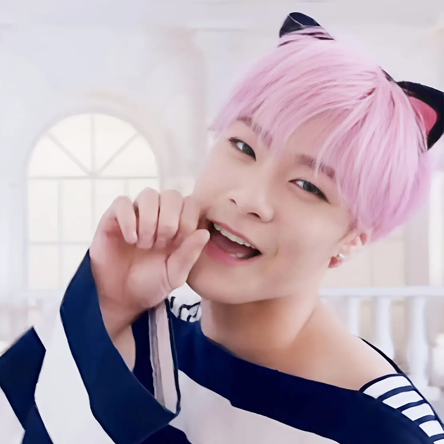 Recent activity shot of Moonbin (ASTRO)