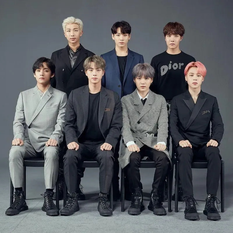 A moment captured by BTS's fan