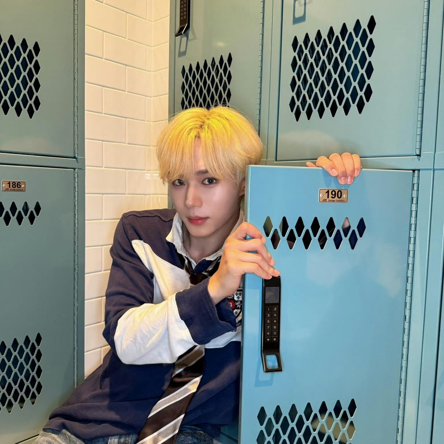 Recent activity shot of Kim Junseo (ALPHA DRIVE ONE)