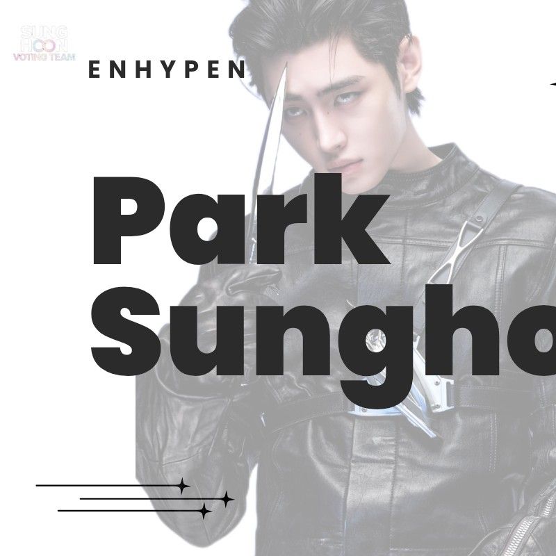 Latest photo of Sunghoon (ENHYPEN)