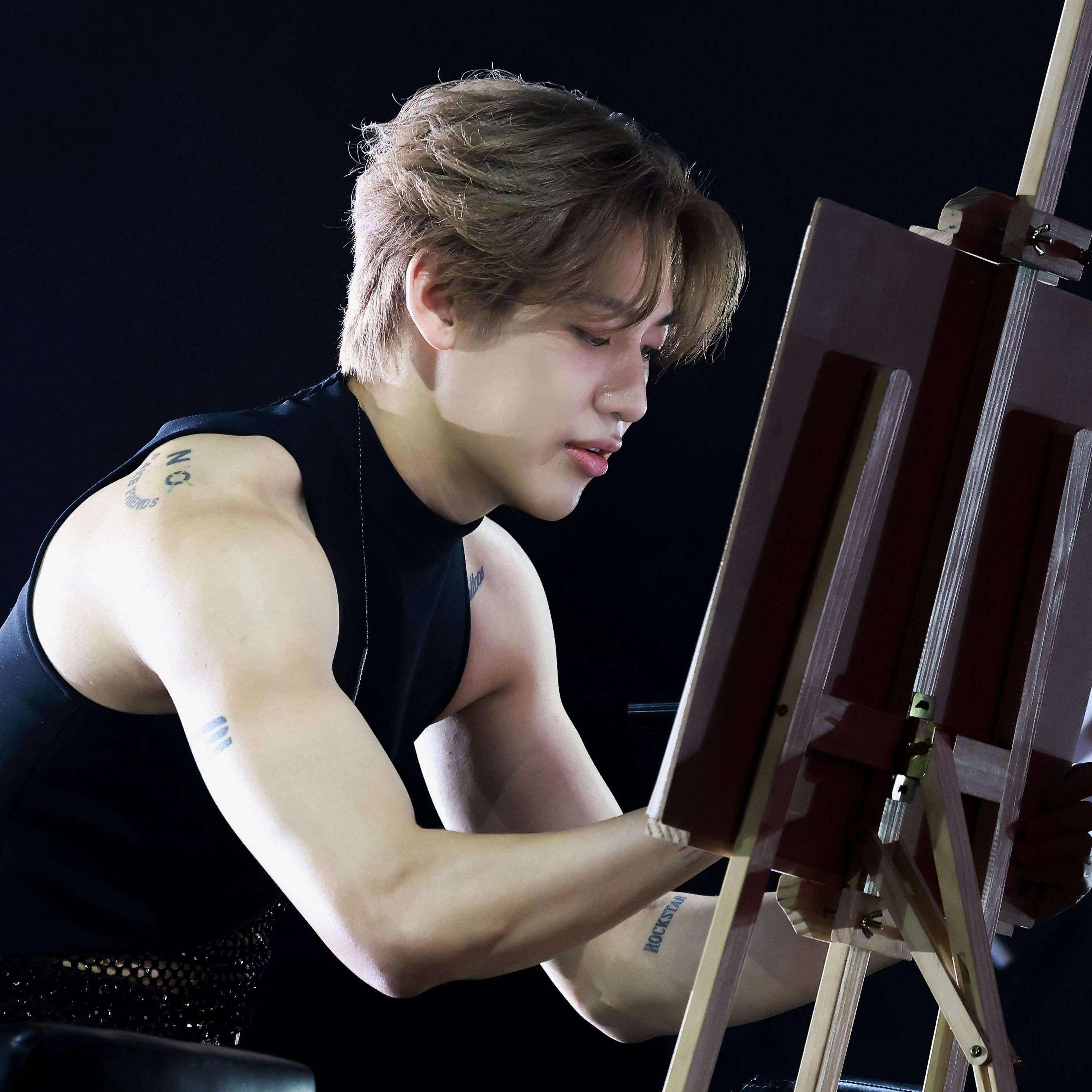 A moment captured by Bambam (GOT7)'s fan