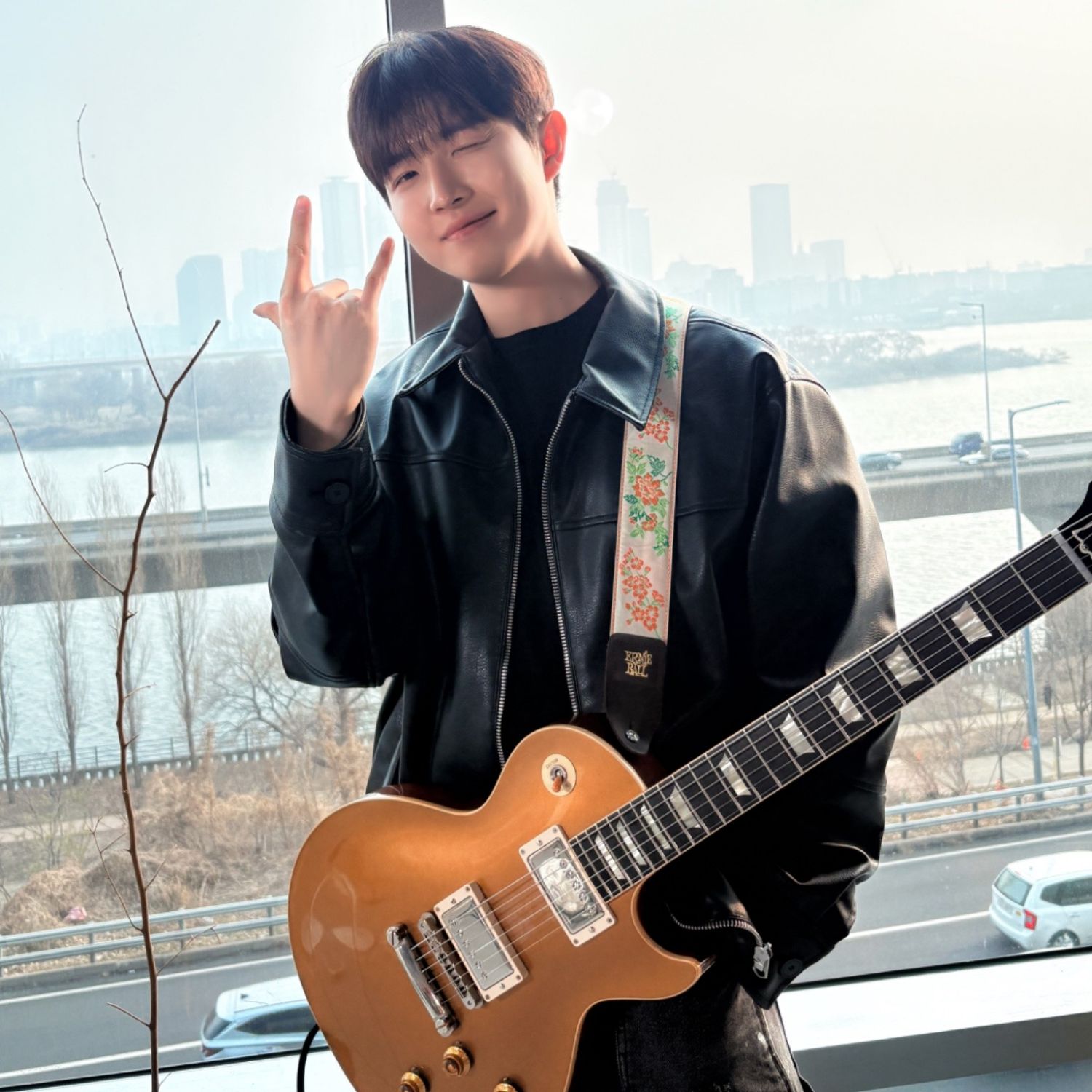 金在奐粉絲拍下的瞬間