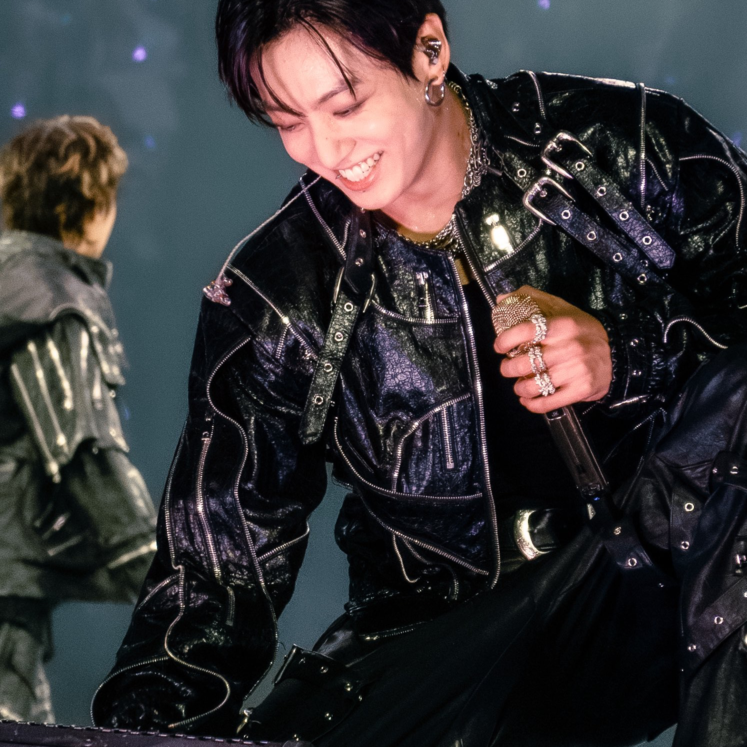 A moment captured by Jungkook (BTS)'s fan