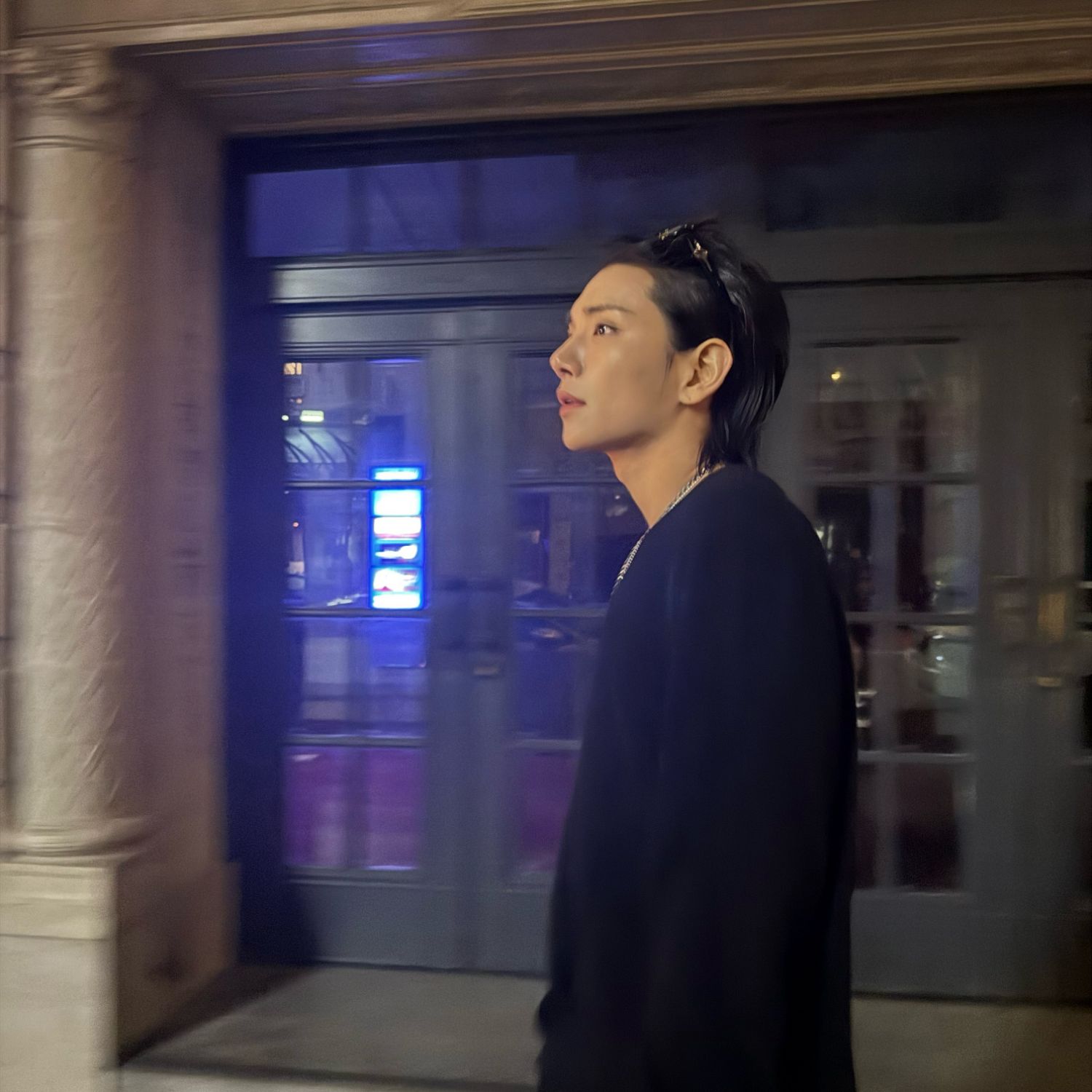 A moment captured by Joshua (SEVENTEEN)'s fan