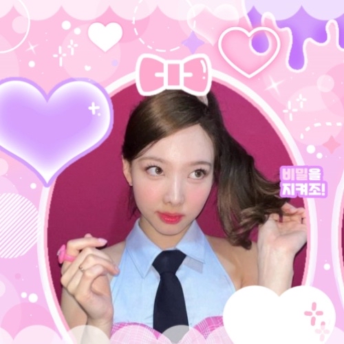 ナヨン (TWICE)の舞台裏ショット