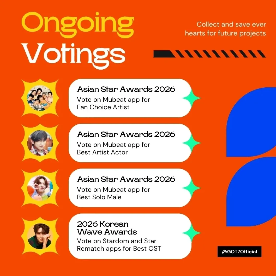 GOT7 최근 활동샷