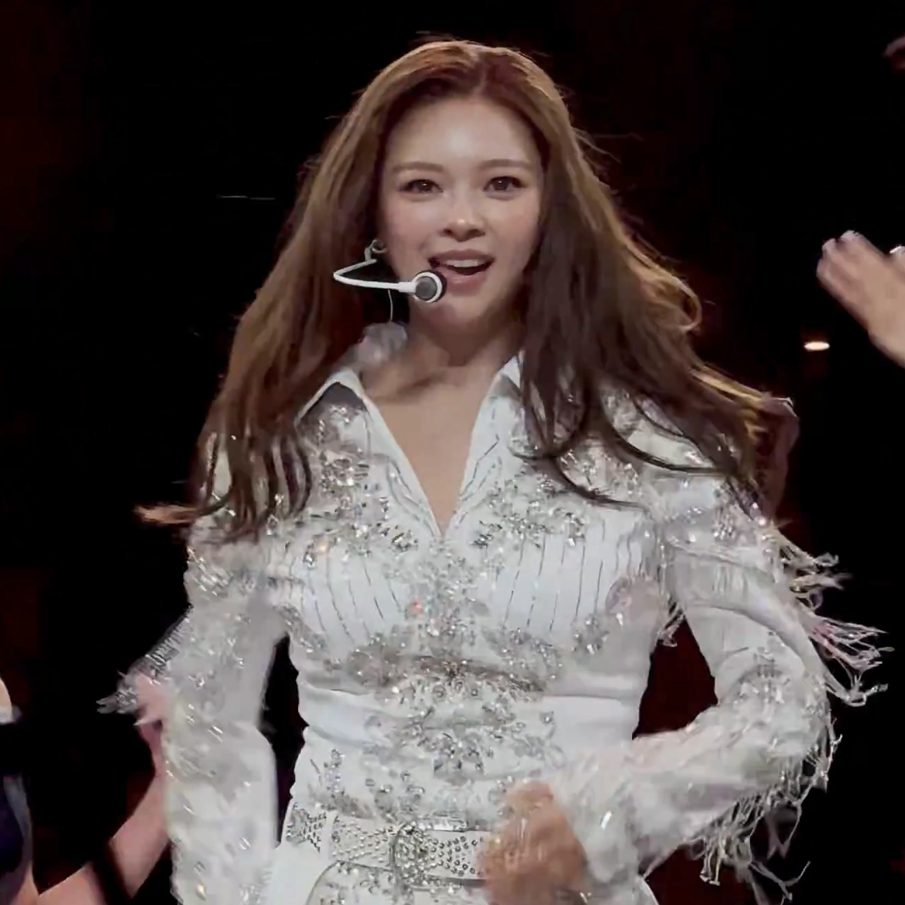 A moment captured by Jeongyeon (TWICE)'s fan