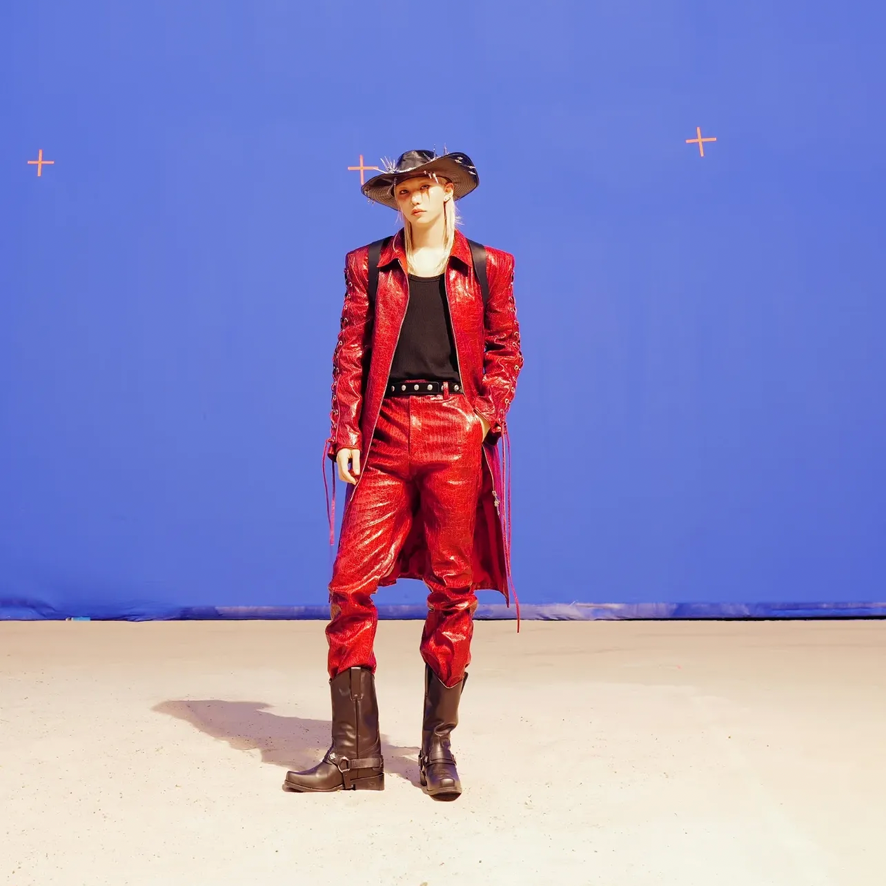 Recent activity shot of Felix (Stray Kids)