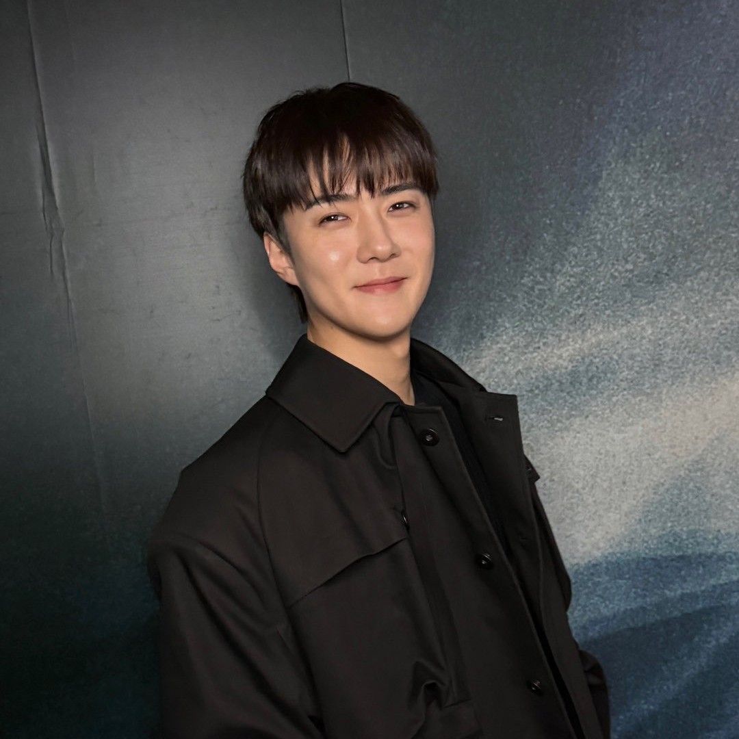 Behind-the-scenes cut of Sehun (EXO)