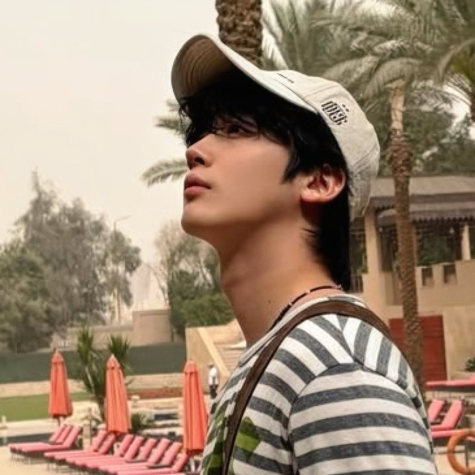 A moment captured by Kim Yohan (WEi)'s fan