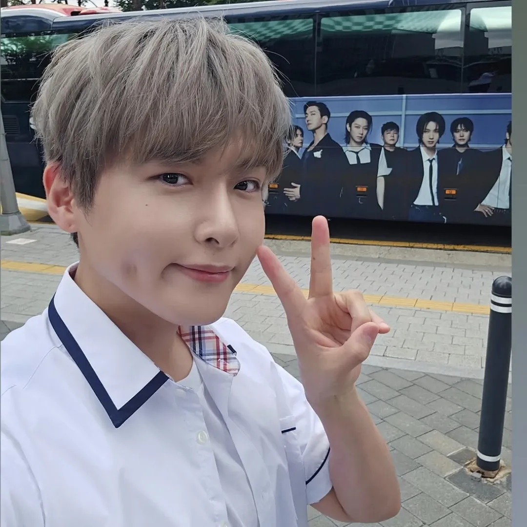 Recent activity shot of Ryeowook (Super Junior)