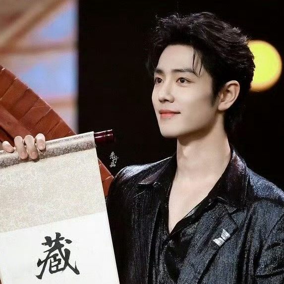 A moment captured by Xiao Zhan's fan