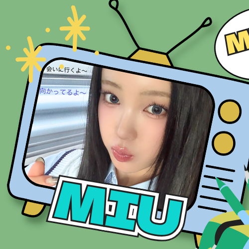 Recent activity shot of Sakurai Miu (ME:I)