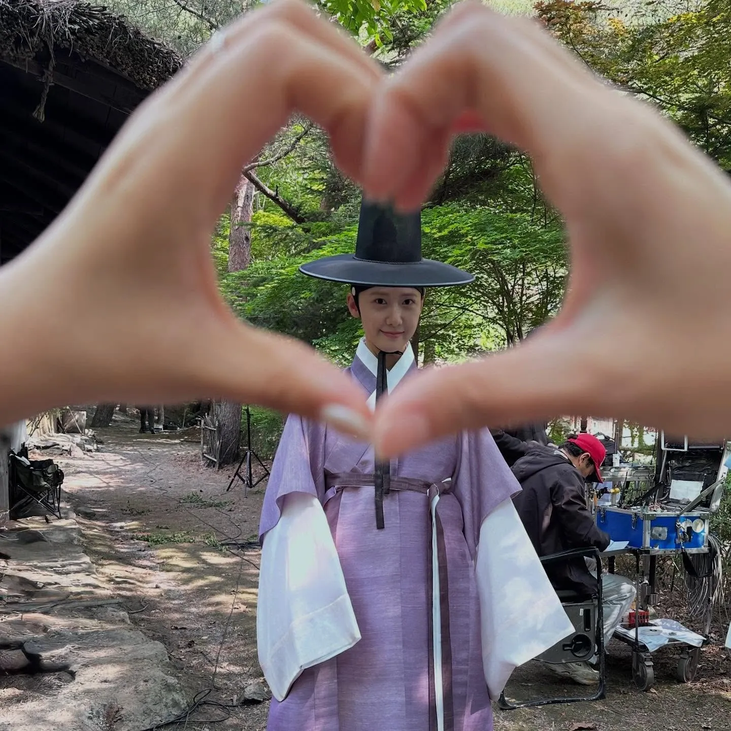 A moment captured by Yoona (Girls' Generation)'s fan