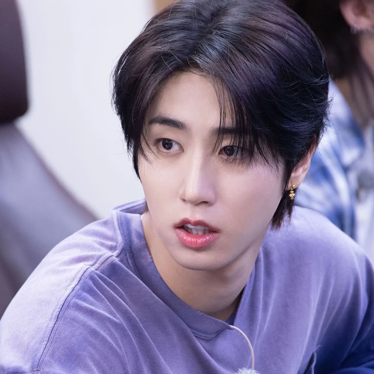 A moment captured by HAN (Stray Kids)'s fan