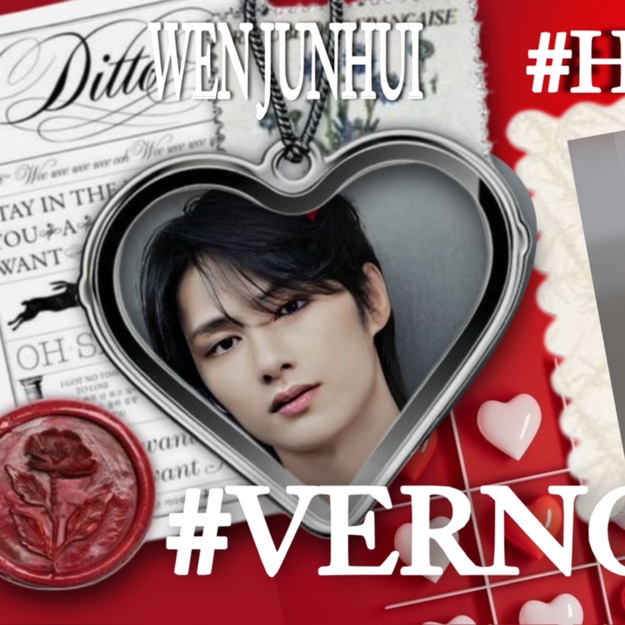 Recent activity shot of Jun (SEVENTEEN)