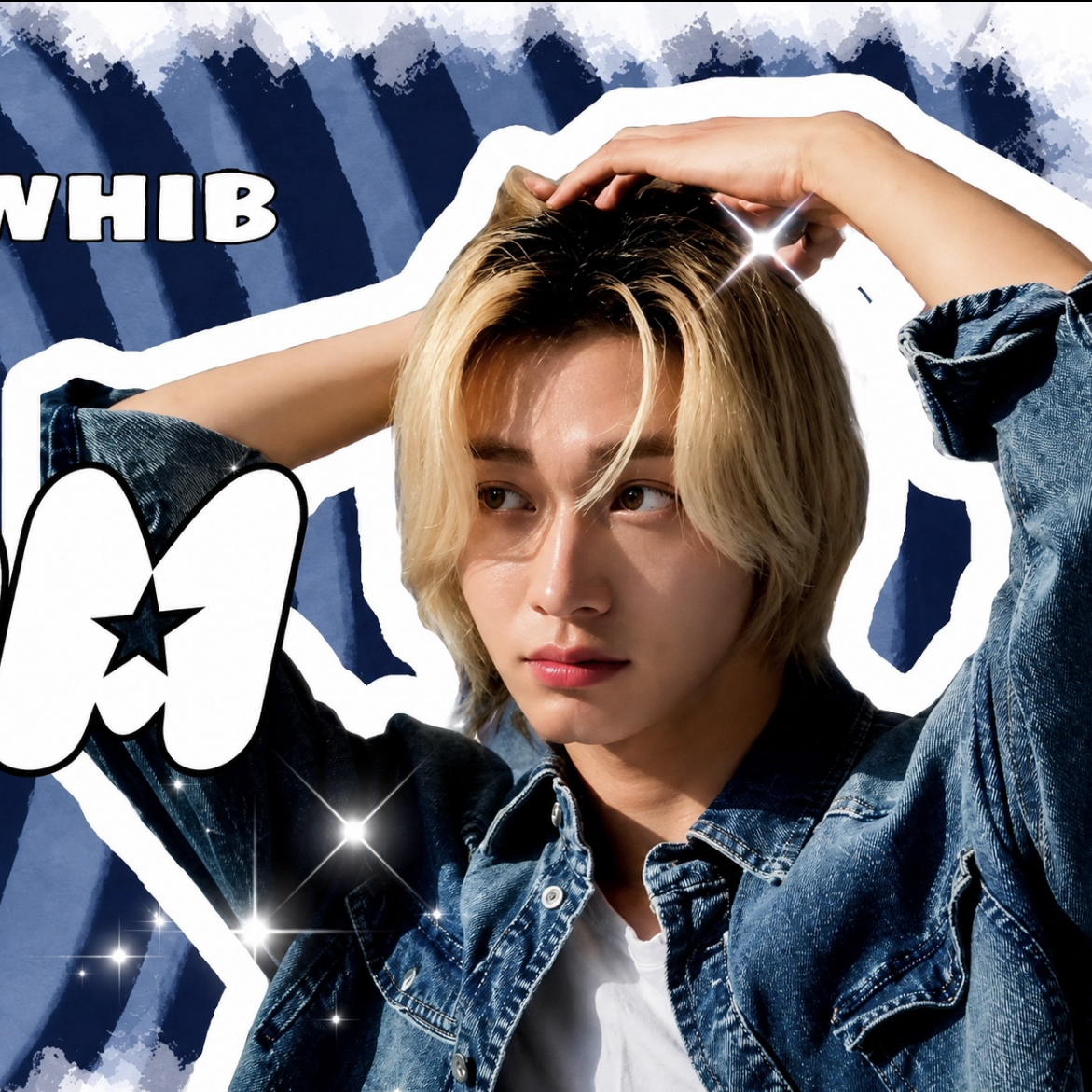 Recent activity shot of Jinbeom (WHIB)