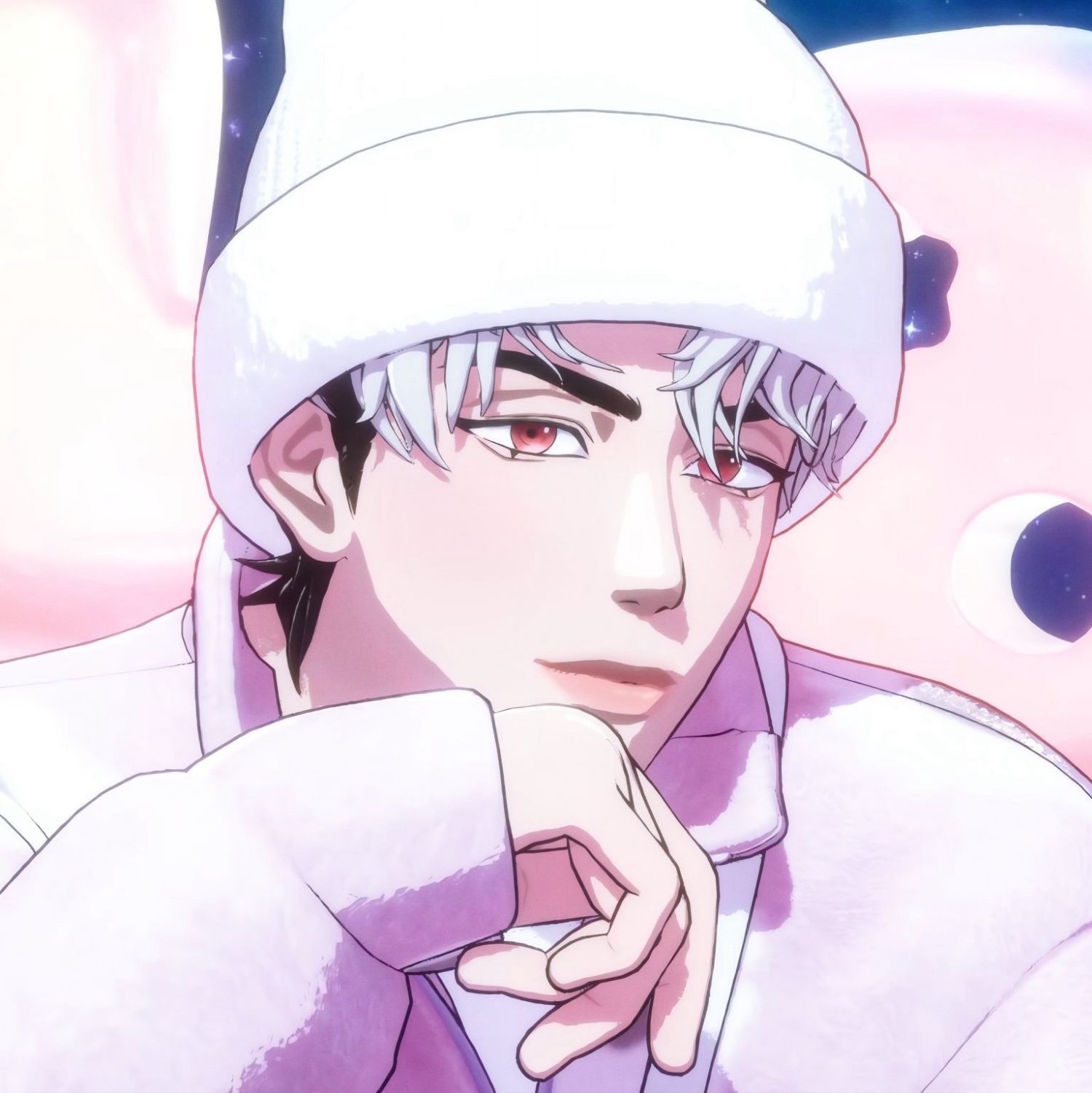 Recent activity shot of Eunho (PLAVE)